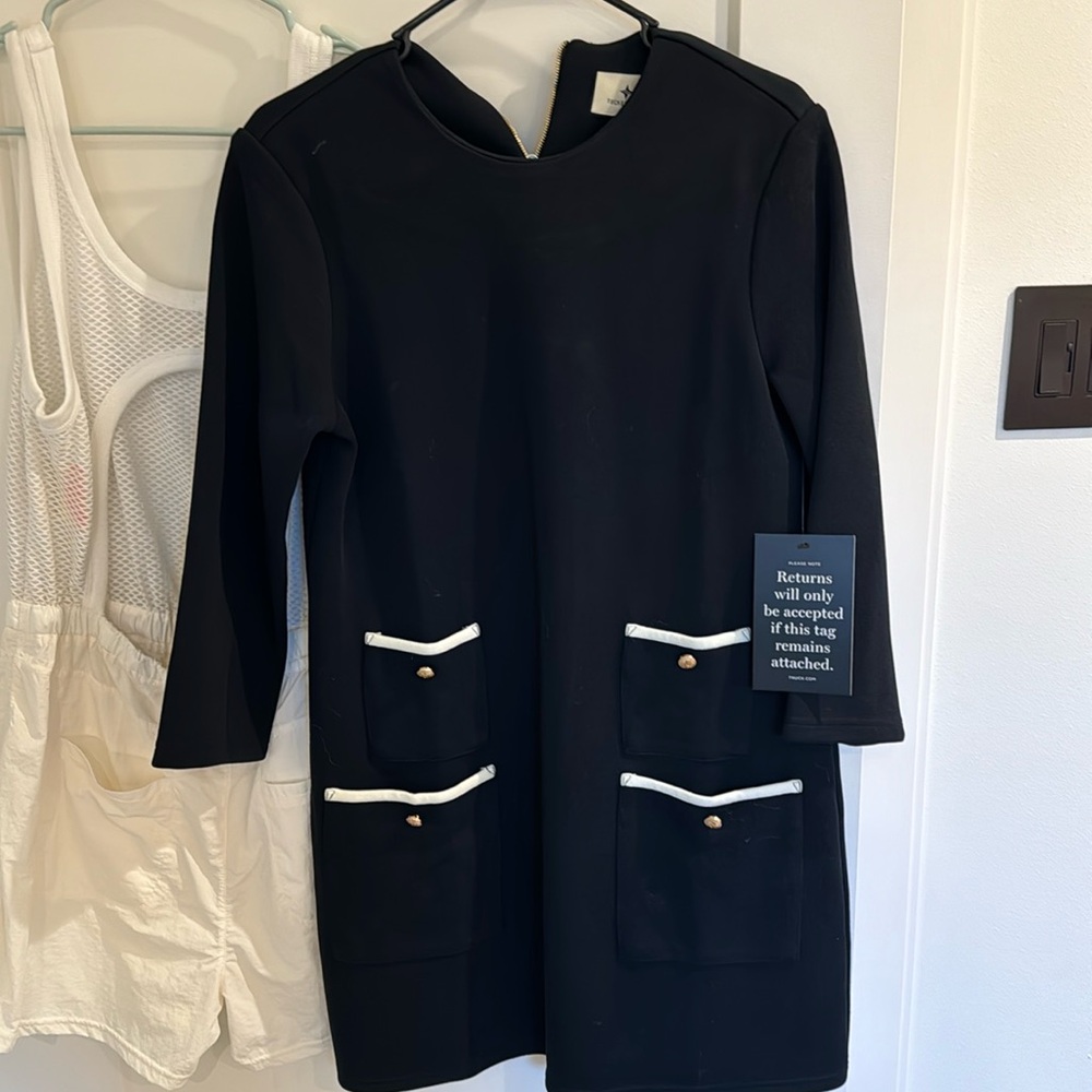 Tuckernuck NWT black conservative dress size M